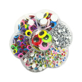 Maxbell Maxbell 700Pcs Doll Eyes Crafts Accessories for Stuffed Animals Making Crochet Dolls