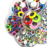 Maxbell Maxbell 700Pcs Doll Eyes Crafts Accessories for Stuffed Animals Making Crochet Dolls