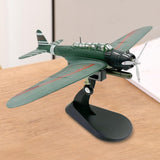 Maxbell 1:72 Diecast Fighter Model with Display Base for Livingroom Bookshelf Office