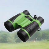 Binocular for Kids Lightweight Compact Binoculars for Science Camping Hiking green