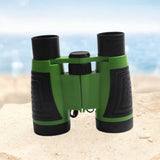 Binocular for Kids Lightweight Compact Binoculars for Science Camping Hiking green