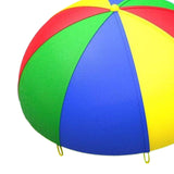 Maxbell Maxbell Rainbow Umbrella Parachute Toy Kids Outdoor Game for Playground Kindergarten