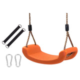 Maxbell Maxbell Swing Seat Non Slip Curved Board Backyard Swinging for Patio Backyard Garden Orange