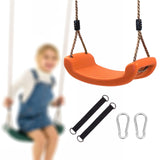Maxbell Maxbell Swing Seat Non Slip Curved Board Backyard Swinging for Patio Backyard Garden Orange