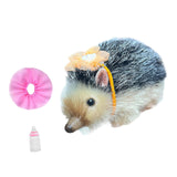 Maxbell 5'' Reborn Hedgehog Toy Soft Baby Hedgehog Doll for Role Playing Party Girls Gray