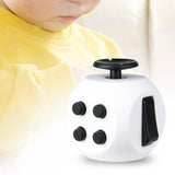 Maxbell Maxbell Relaxing Cube Fun Educational Toy Sensory Cube Toy for Children Kids Party Toy White