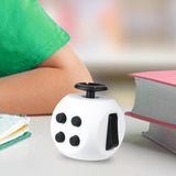 Maxbell Maxbell Relaxing Cube Fun Educational Toy Sensory Cube Toy for Children Kids Party Toy White