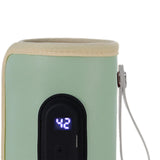 Maxbell Portable Bottle Warmer Milk Breast Milk Bottle Heater for Business Trip Home green