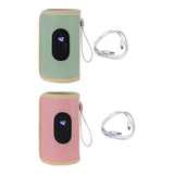 Maxbell Portable Bottle Warmer Milk Breast Milk Bottle Heater for Business Trip Home green