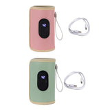 Maxbell Portable Bottle Warmer Milk Breast Milk Bottle Heater for Business Trip Home green