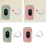 Maxbell Portable Bottle Warmer Milk Breast Milk Bottle Heater for Business Trip Home green