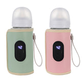 Maxbell Portable Bottle Warmer Milk Breast Milk Bottle Heater for Business Trip Home green