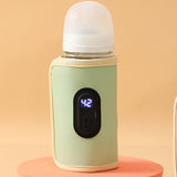 Maxbell Portable Bottle Warmer Milk Breast Milk Bottle Heater for Business Trip Home green