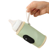 Maxbell Portable Bottle Warmer Milk Breast Milk Bottle Heater for Business Trip Home green
