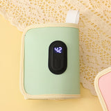 Maxbell Portable Bottle Warmer Milk Breast Milk Bottle Heater for Business Trip Home green