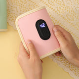 Maxbell Portable Bottle Warmer Milk Breast Milk Bottle Heater for Business Trip Home Pink