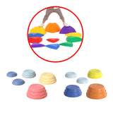 Maxbell Sensory Toys Colorful Learning Game Portable Educational Toy Stepping Stones