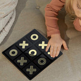 Maxbell Maxbell Acrylic Tic TAC Toe Brain Teaser Decorative for Children Families Gifts Black