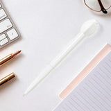 Maxbell Maxbell Finger Rotating Pen Toys Student Ballpoint Pen for Home Entertainment white