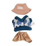 Maxbell Plush Doll Clothes Suit for Little Girls Make Your Own Dolls for 6.69'' Doll