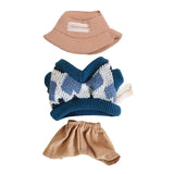 Maxbell Plush Doll Clothes Suit for Little Girls Make Your Own Dolls for 6.69'' Doll