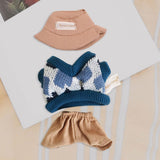 Maxbell Plush Doll Clothes Suit for Little Girls Make Your Own Dolls for 6.69'' Doll