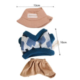 Maxbell Plush Doll Clothes Suit for Little Girls Make Your Own Dolls for 6.69'' Doll