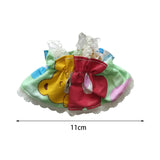 Maxbell 17cm Doll Dress Cute Fashionable Doll Accessories with Mini Hairpin for Gift Yellow Pink Hairpin