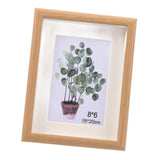 Maxbell Maxbell Creative Photo Frame Wood with Glass Cover Nordic for Living Room Wedding Home
