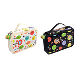 Maxbell Maxbell 32 Slots Colored Pencil Case Pen Pencil Bag for Artist Cosmetic Brushes Home white