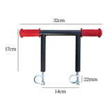 Maxbell Handlebars Extender Stroller Handle Extender for Pram Baby Stroller Carriage red 22mm