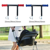 Maxbell Handlebars Extender Stroller Handle Extender for Pram Baby Stroller Carriage red 22mm