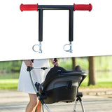 Maxbell Handlebars Extender Stroller Handle Extender for Pram Baby Stroller Carriage red 22mm