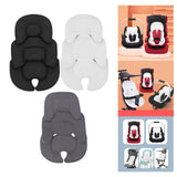 Maxbell Baby Stroller Cushion Comfortable Soft Mat Seat for Pushchair Car Pram black