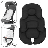 Maxbell Baby Stroller Cushion Comfortable Soft Mat Seat for Pushchair Car Pram black