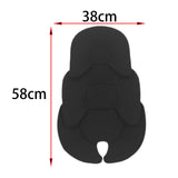 Maxbell Baby Stroller Cushion Comfortable Soft Mat Seat for Pushchair Car Pram black