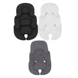 Maxbell Baby Stroller Cushion Comfortable Soft Mat Seat for Pushchair Car Pram black