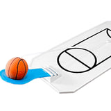 Maxbell Maxbell Mini Fun Basketball Game Toy Miniature Foldable Basketball Hoop Toy for Kids White