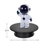 Maxbell Motorised Rotating Display Stand Round for Product Display Collectible Watch