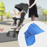 Maxbell Stroller Sunshade Canopy Stroller Sun Shade Extender for Pram Walking Travel blue