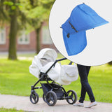 Maxbell Stroller Sunshade Canopy Stroller Sun Shade Extender for Pram Walking Travel blue