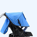 Maxbell Stroller Sunshade Canopy Stroller Sun Shade Extender for Pram Walking Travel blue