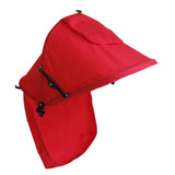 Maxbell Stroller Sunshade Canopy Stroller Sun Shade Extender for Pram Walking Travel red