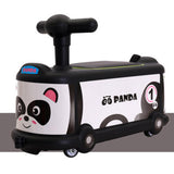 Maxbell Maxbell Wheel Scooter Practice Coordination Cartoon Silent Outdoor Ride Ons for Kids Panda