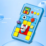 Maxbell Maxbell Sliding Puzzle Game Travel Games IQ Game Educational Toys for Birthday Gifts 3D