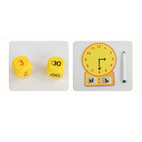 Maxbell Kids Telling Time Practice Clock Educational for Children Kindergartner Kids