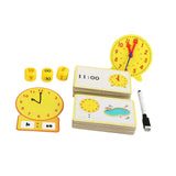 Maxbell Kids Telling Time Practice Clock Educational for Children Kindergartner Kids