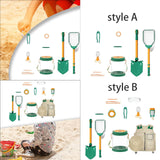 Maxbell 13Pcs Child Beach Sand Outdoor Exploration Toys Sandpit Toy for Outdoor Style A