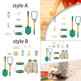 Maxbell 13Pcs Child Beach Sand Outdoor Exploration Toys Sandpit Toy for Outdoor Style A