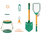 Maxbell 13Pcs Child Beach Sand Outdoor Exploration Toys Sandpit Toy for Outdoor Style A